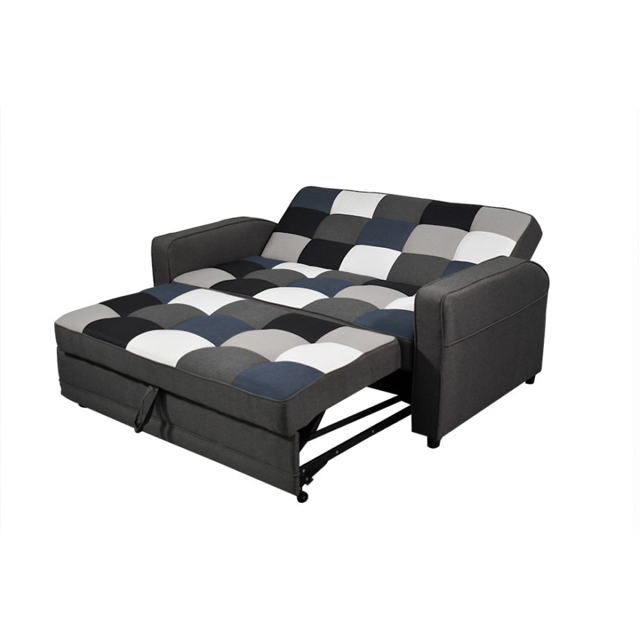 Vista Lateral del sofa-cama-multicolor-II de media cama